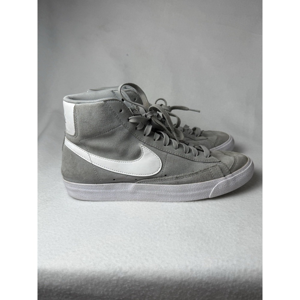 Nike Blazer Mid '77 Vintage Suede Gray White Men's 8.5 Sneakers CI1172-004